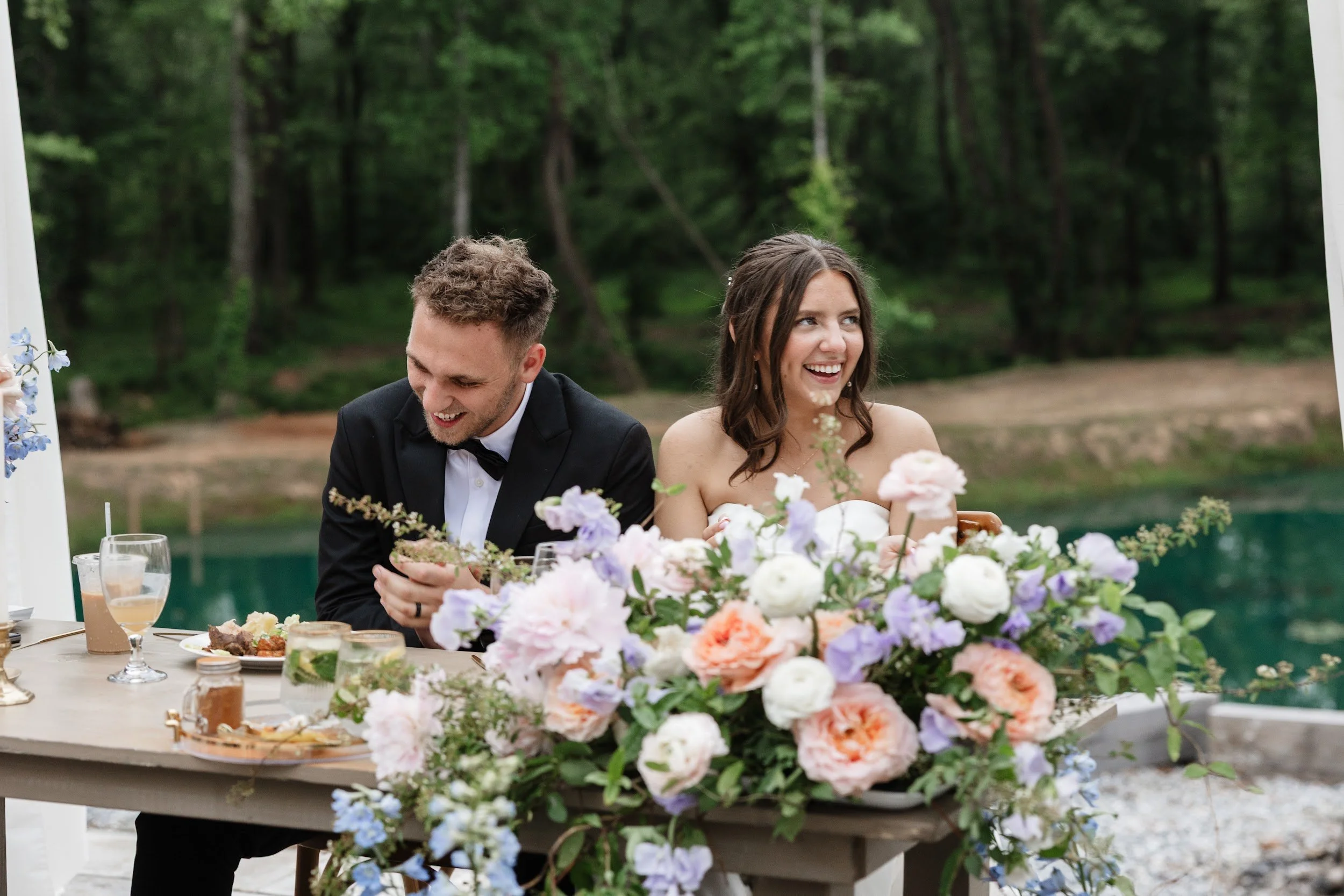 Private lakefront wedding venue Campobello South Carolina