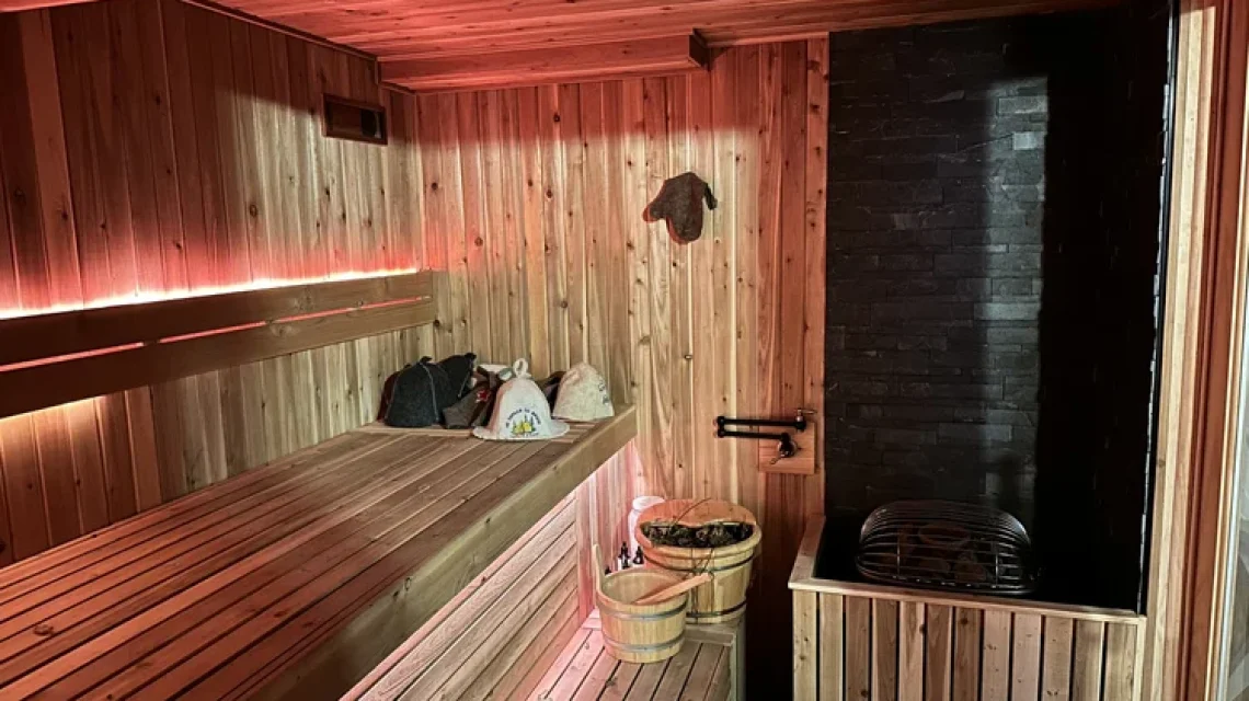 Sauna at Old Mill Village 3 IMG_2373